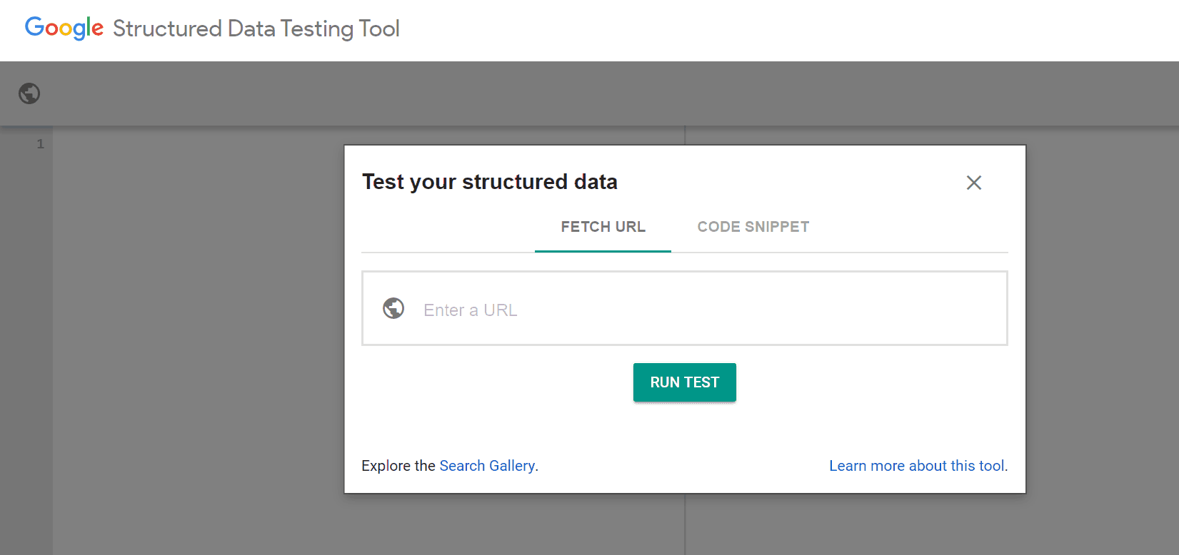 google-structured-data-tool